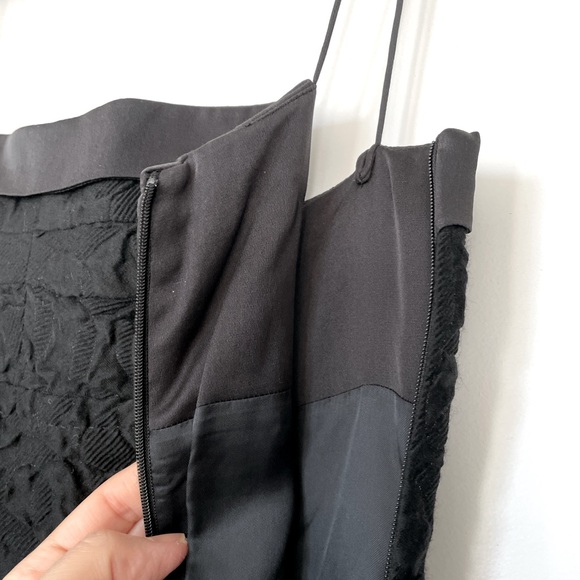 NWT Hugo Boss Black Wool Silk Blend Dress - Picture 6 of 9